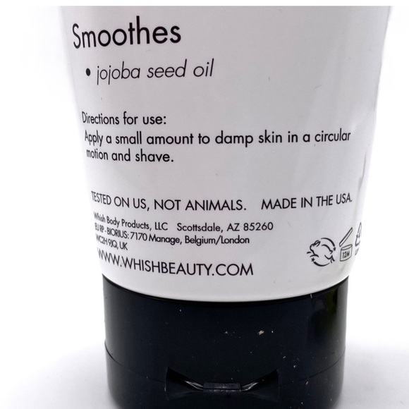 NEW UNOPENED Whish Nourishing Shave Coconut Cream ~ SEALED ~ Natural - Picture 6 of 12